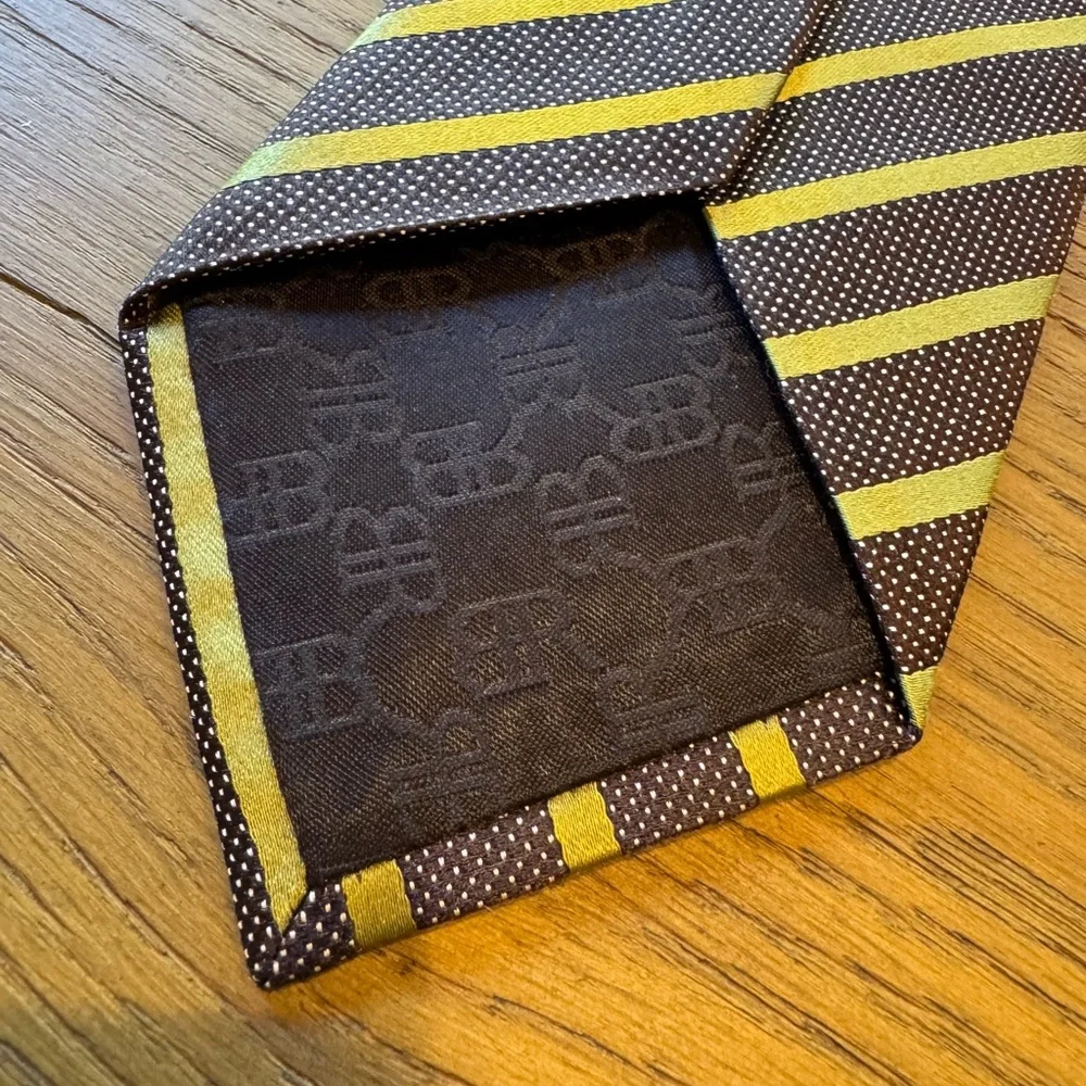 Banana Republic / NWT Men’s Striped Silk Tie - Picture 5 of 8